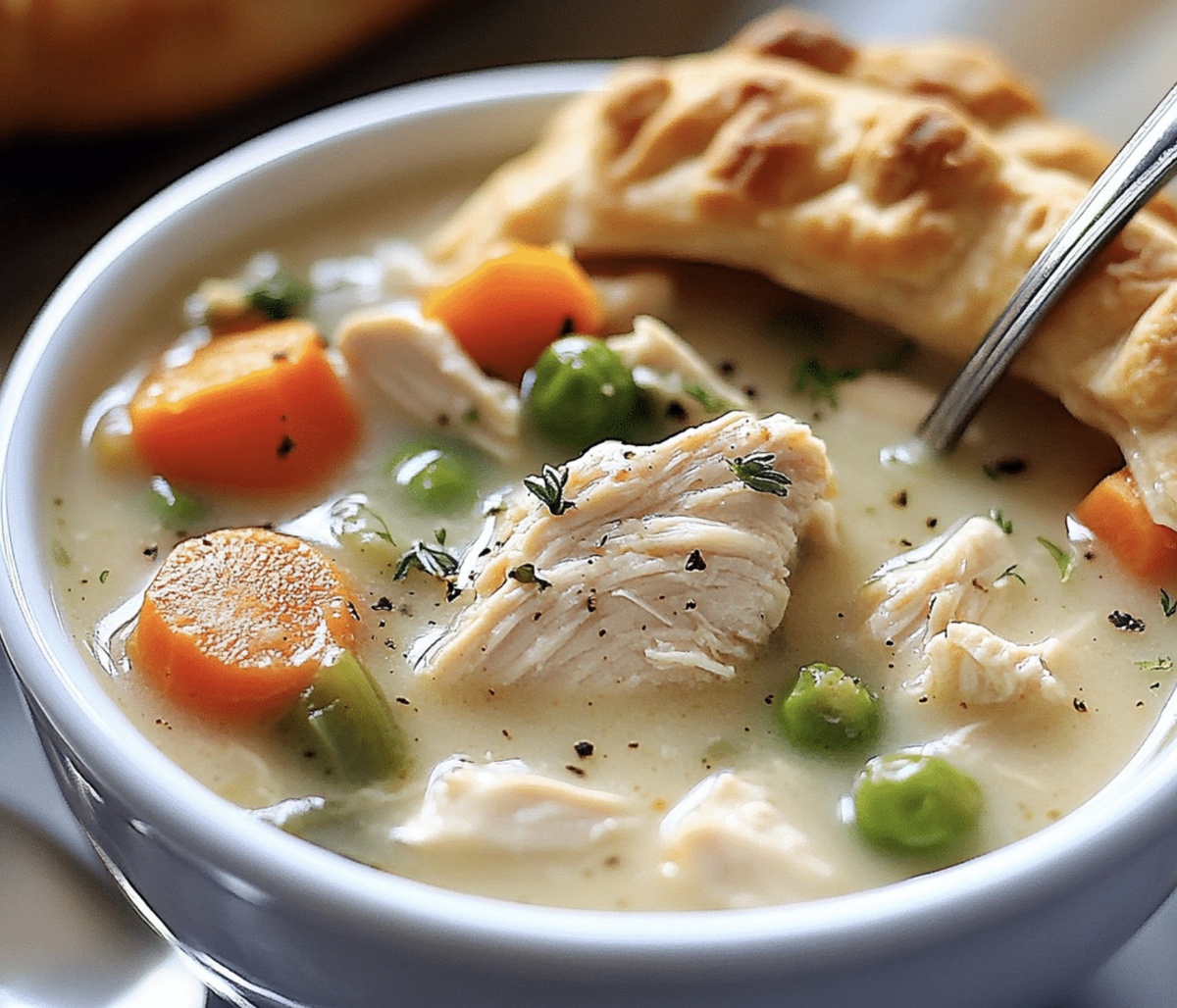 Hearty Chicken Pot Pie Soup Recipe