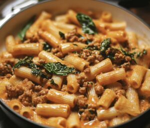 Hearty Sausage Rigatoni Recipe