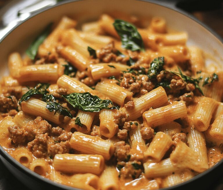 Hearty Sausage Rigatoni Recipe