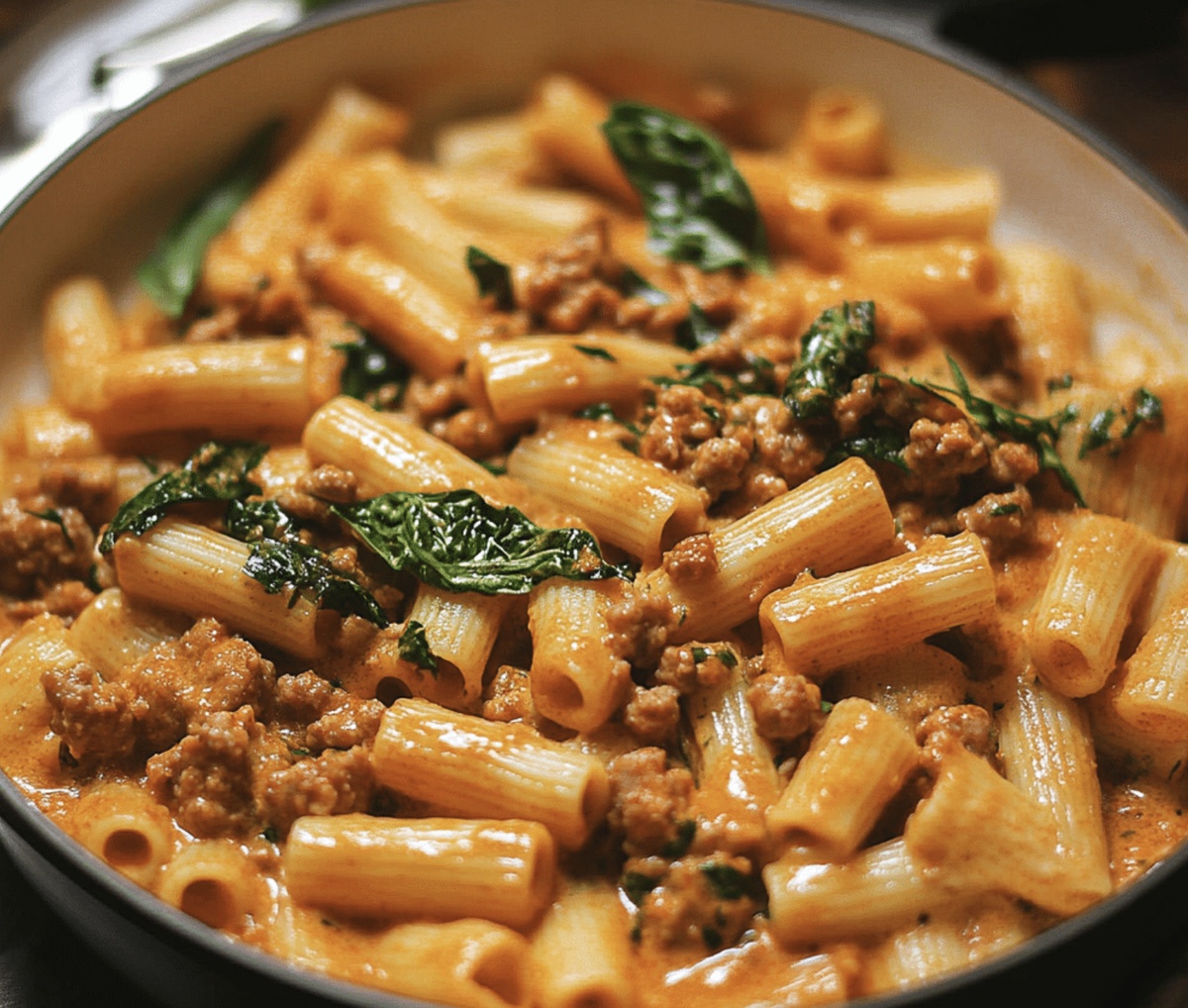 Hearty Sausage Rigatoni Recipe