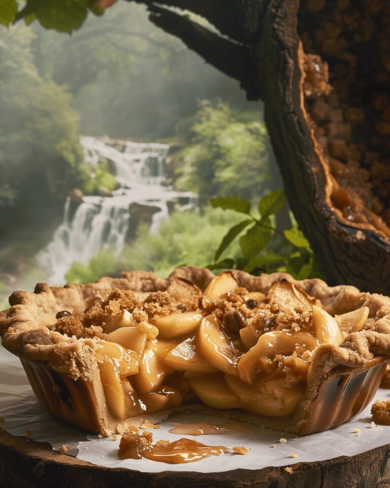 Caramel Apple Toffee Pie Recipe