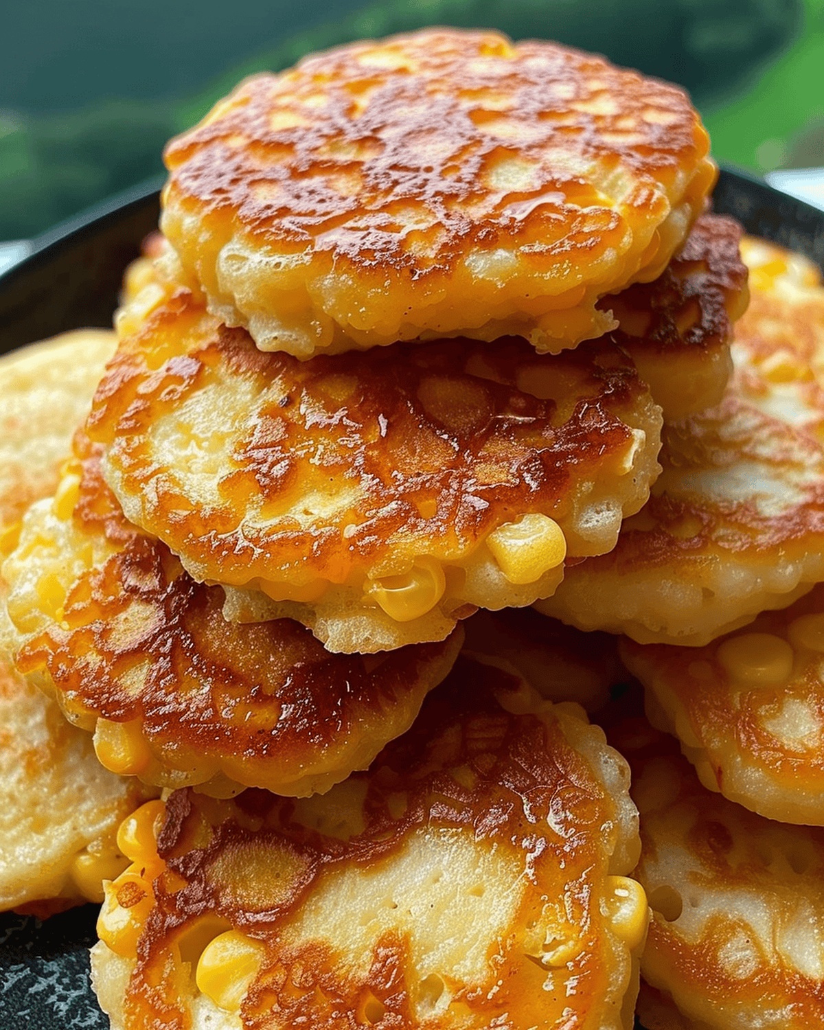Sweet Corn Pancakes Recipe