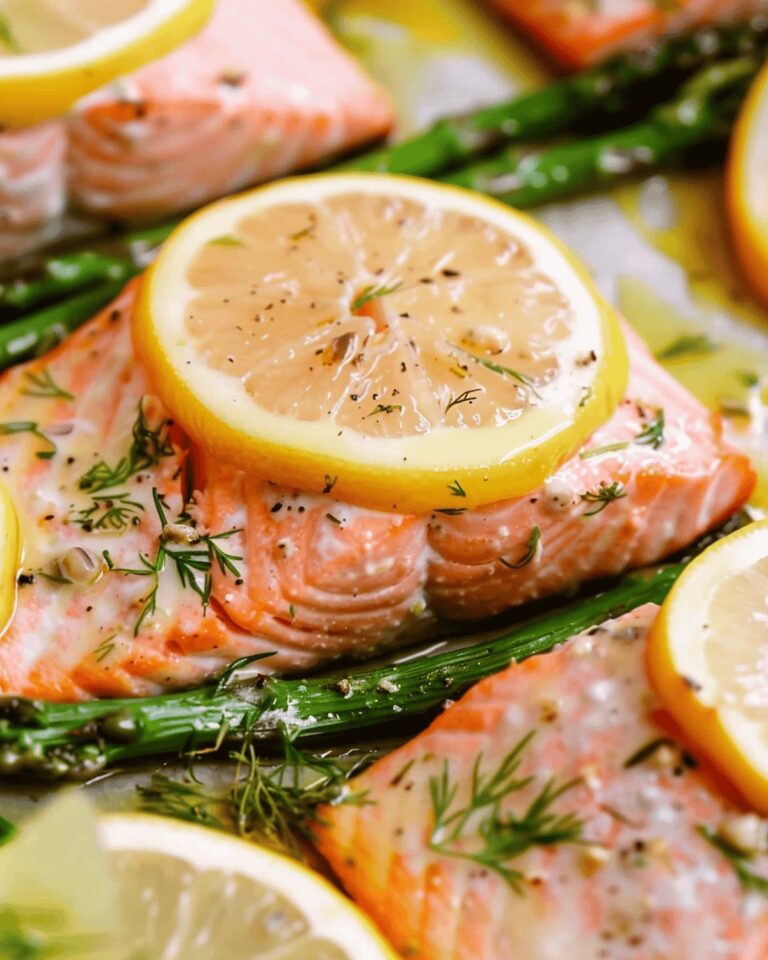 Lemon Herb Butter Salmon Bake Recipe