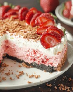Strawberry Delight Creamy Cheesecake Recipe