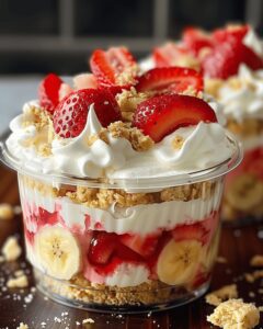 Strawberry Cheesecake Delight Pudding Recipe