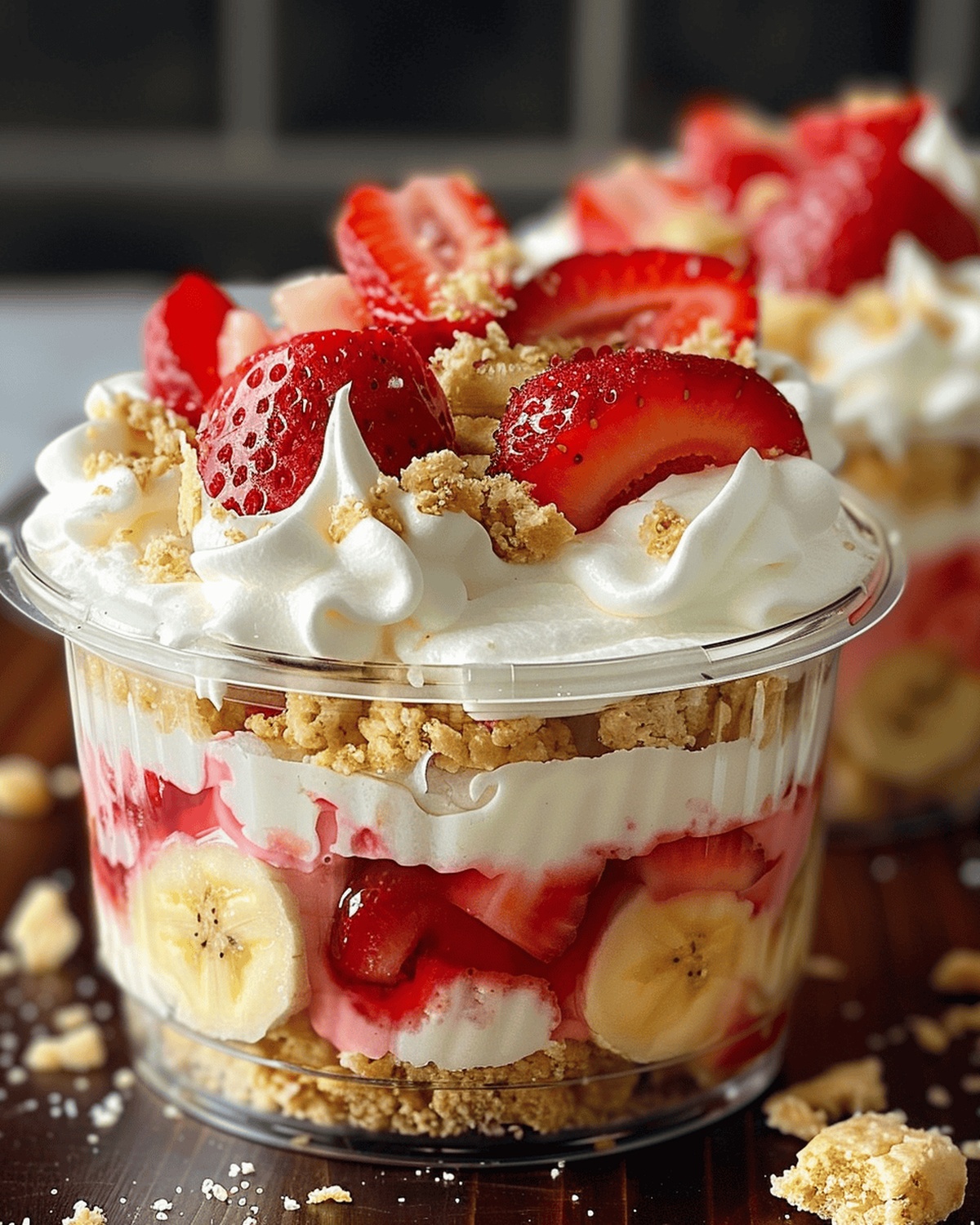 Strawberry Cheesecake Delight Pudding Recipe