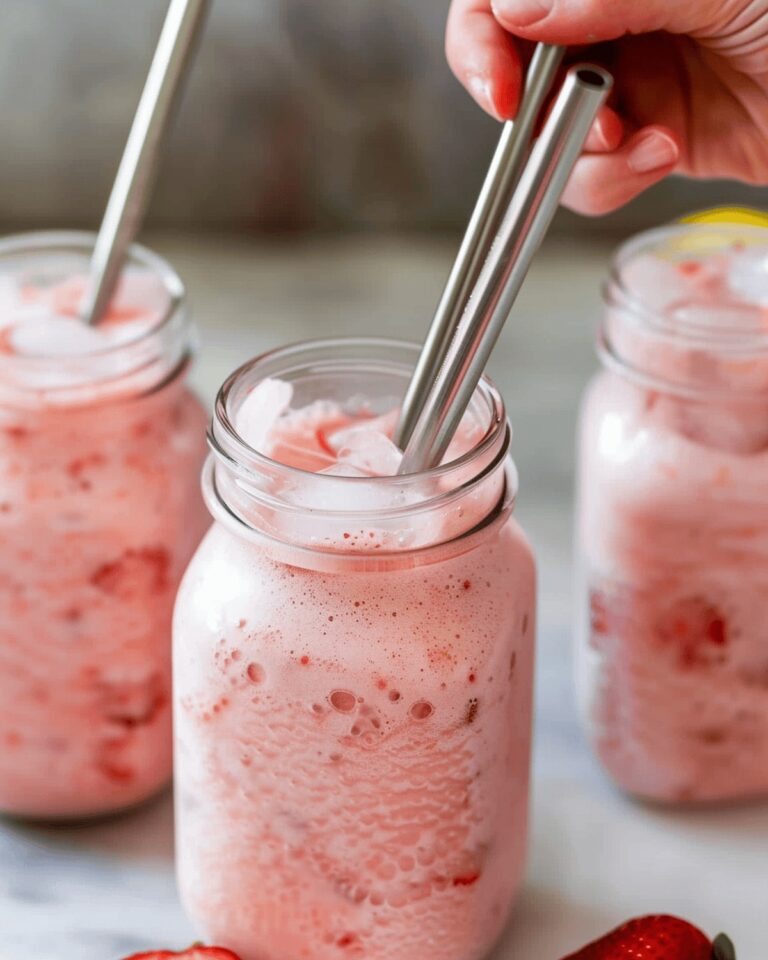 Frosted Strawberry Lemonade Recipe
