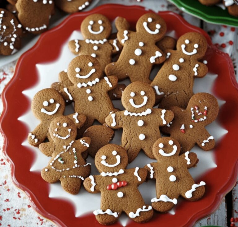 Festive Gingerbread Men Cookies Recipe