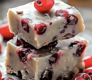 Dreamy Cherry Garcia Fudge Recipe