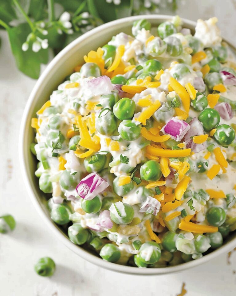 Pea And Cheese Delight Salad Recipe