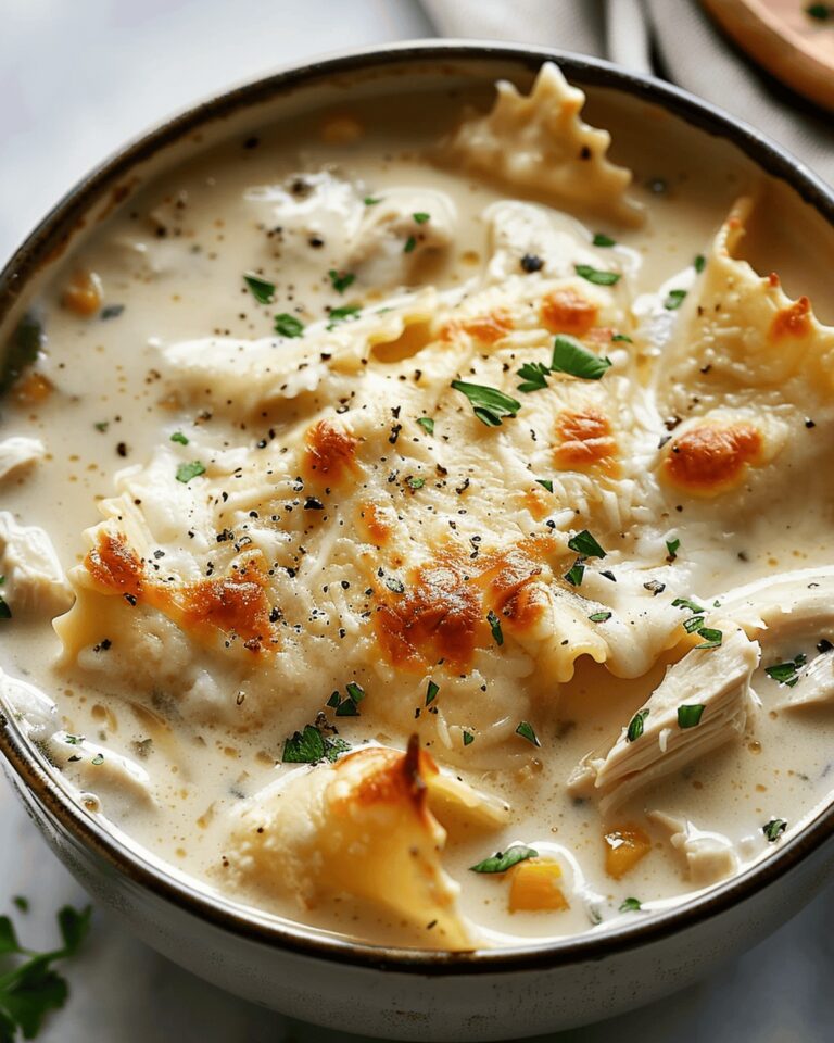 Creamy Chicken Lasagna Delight Recipe