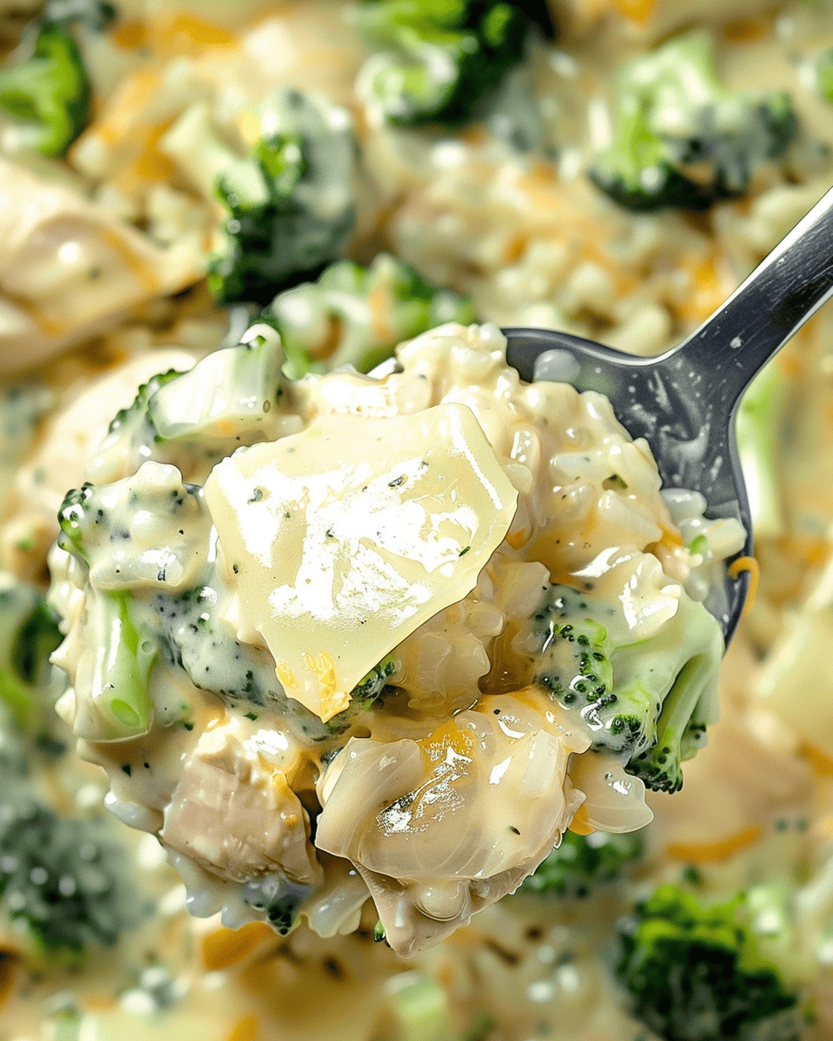 Cheesy Chicken And Broccoli Rice Bake Recipe