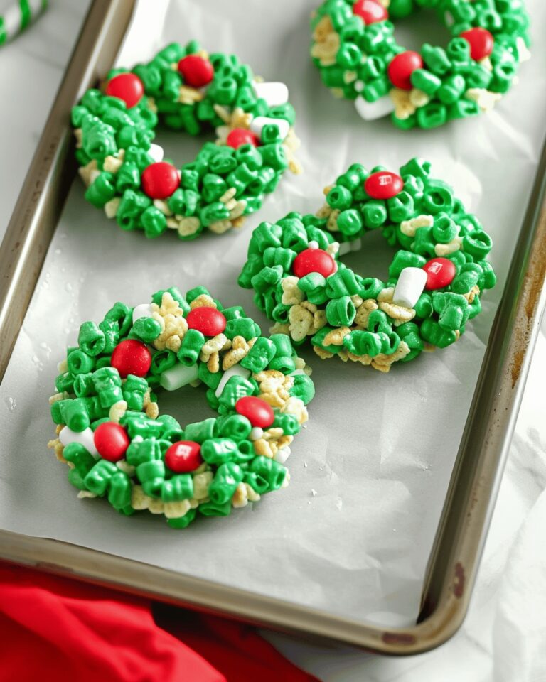 Holiday Cornflake Wreath Delights Recipe