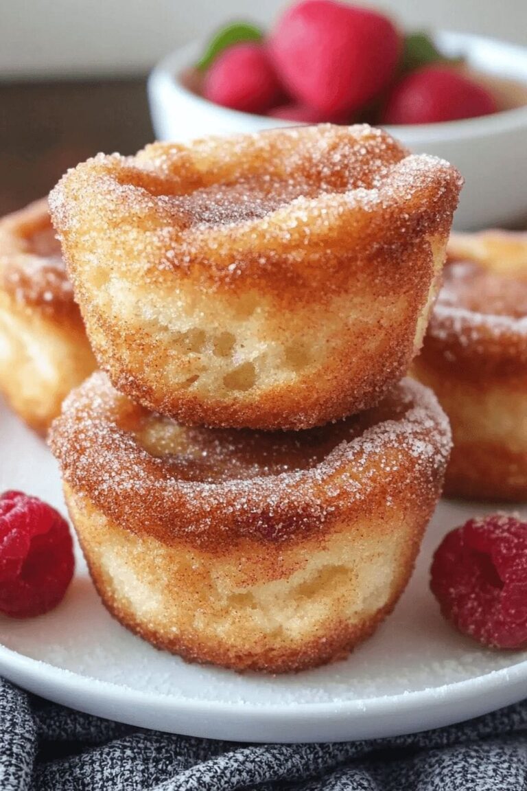 Cinnamon Sugar French Toast Muffins Recipe