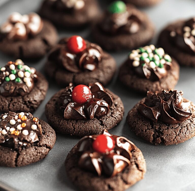 Heavenly Chocolate Blossom Cookies Recipe
