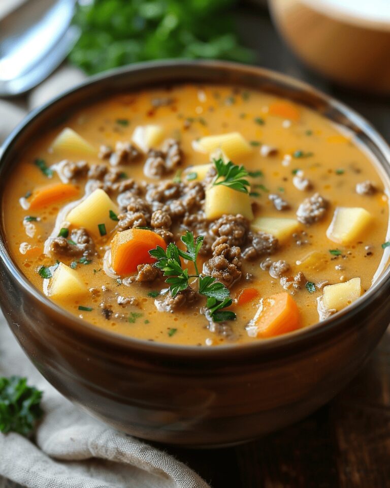Cheesy Comfort Slow Cooker Soup Recipe