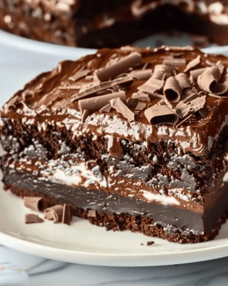 Chocolate Delight Layer Cake Recipe