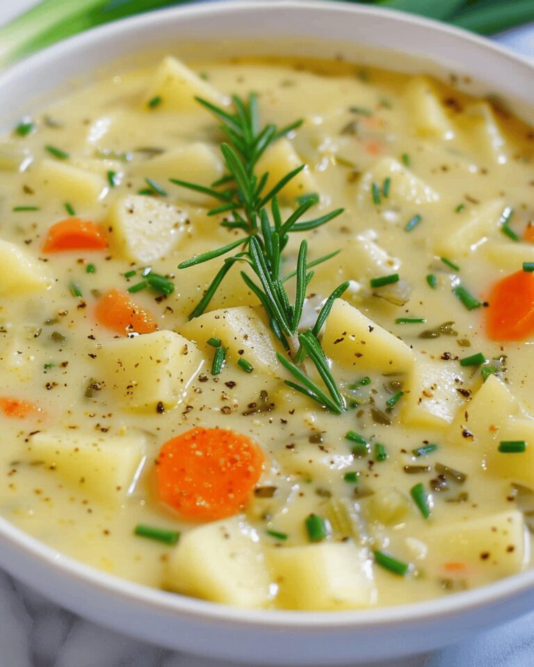 Creamy Herb-Infused Potato Soup Recipe
