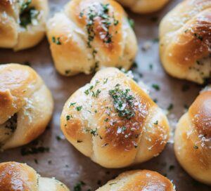 Crispy Garlic Knots Recipe