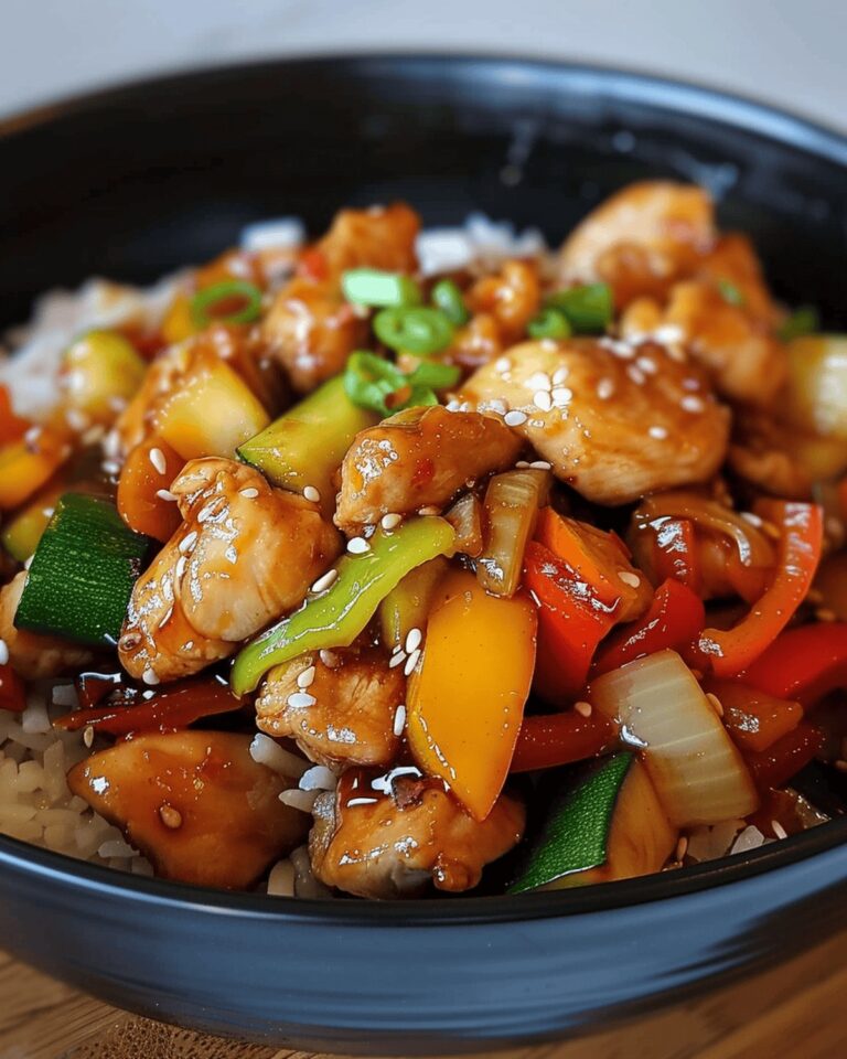 Sweet And Spicy Chicken Stir Fry Recipe