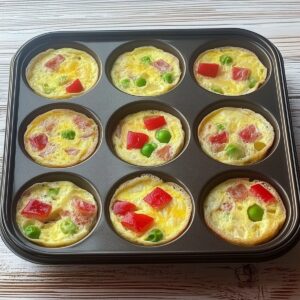 Fluffy Mini Breakfast Omelets Recipe