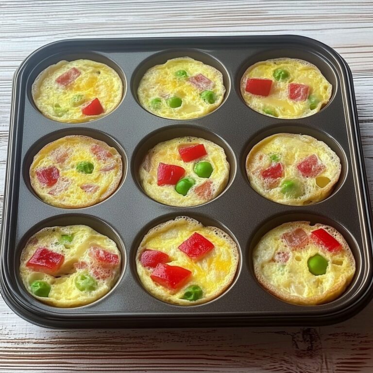 Fluffy Mini Breakfast Omelets Recipe