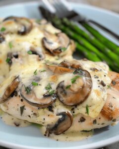 Gouda & Mushroom Stuffed Chicken Recipe