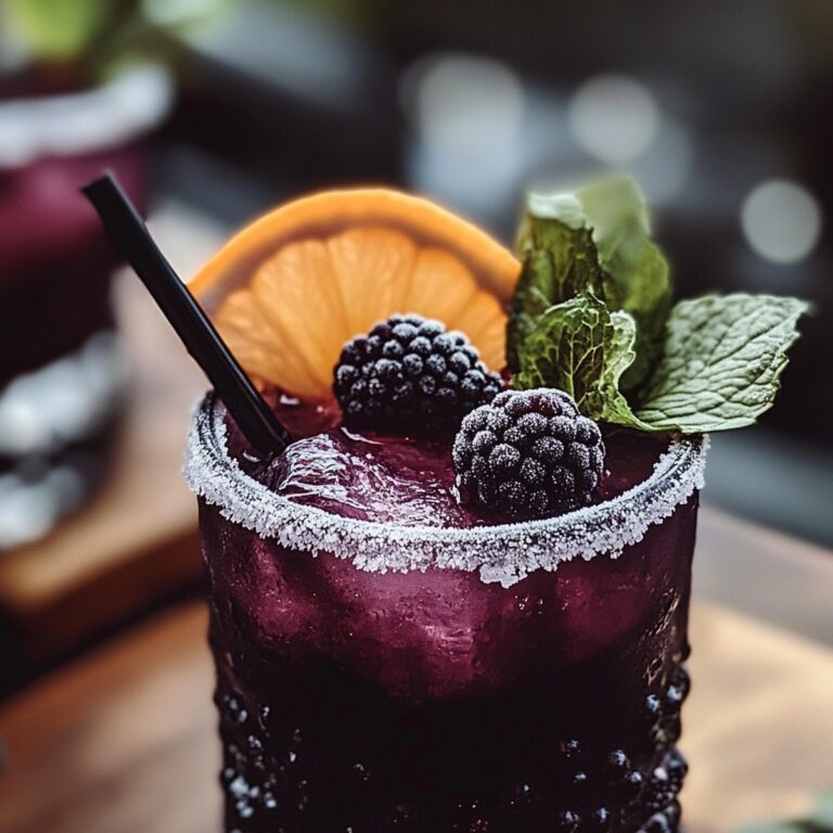 Chilled Blackberry Mule Recipe