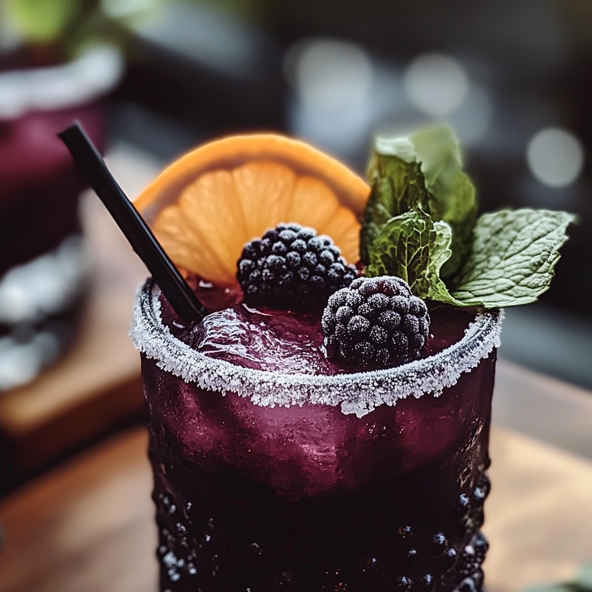 Chilled Blackberry Mule Recipe