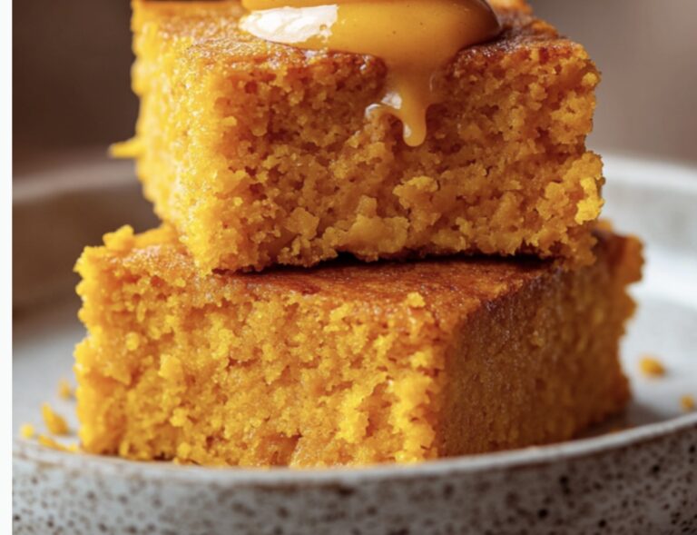 Maple Honey Butter Sweet Potato Cornbread Recipe