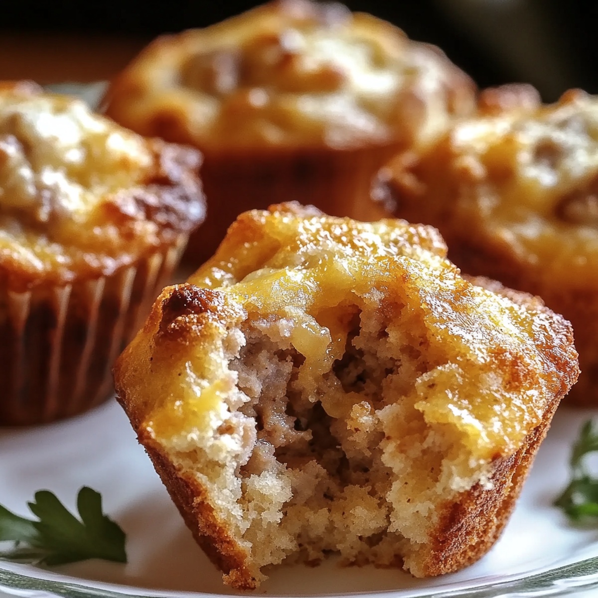 Hearty Sausage Breakfast Muffins Recipe