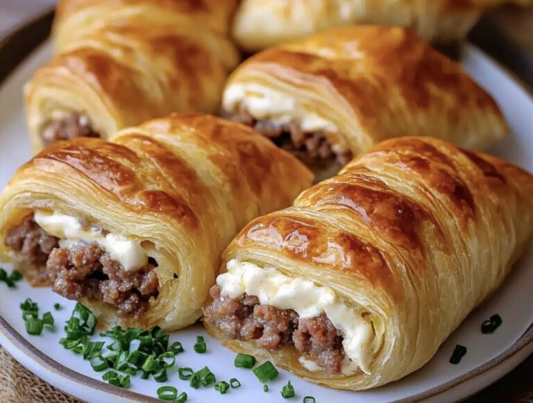 Irresistible Sausage Cream Cheese Crescents Recipe