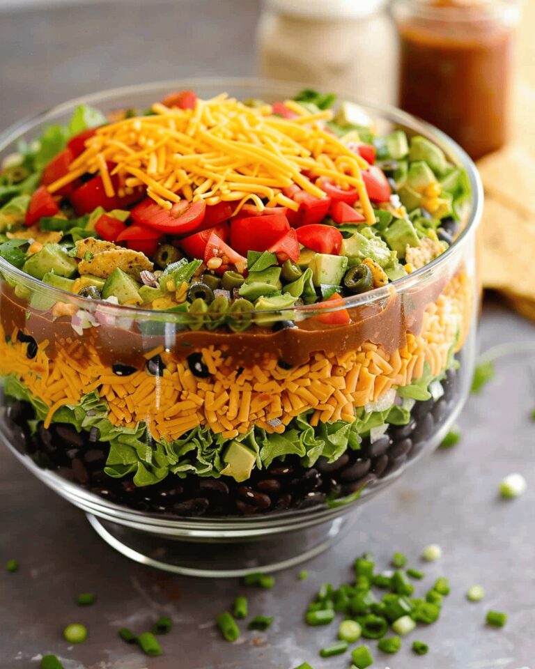 Taco Fiesta Layered Salad Recipe