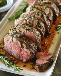 Luxurious Herb-Infused Beef Tenderloin Recipe