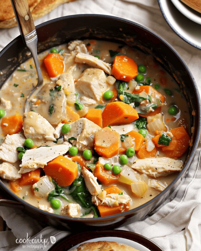 Crustless Chicken And Sweet Potato Delight Recipe