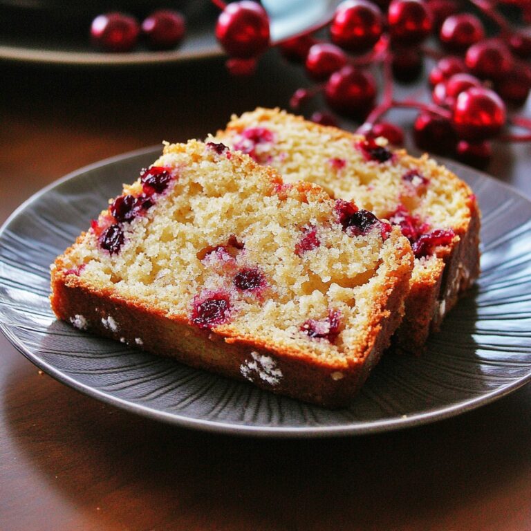 Tangy Orange Cranberry Bread Recipe