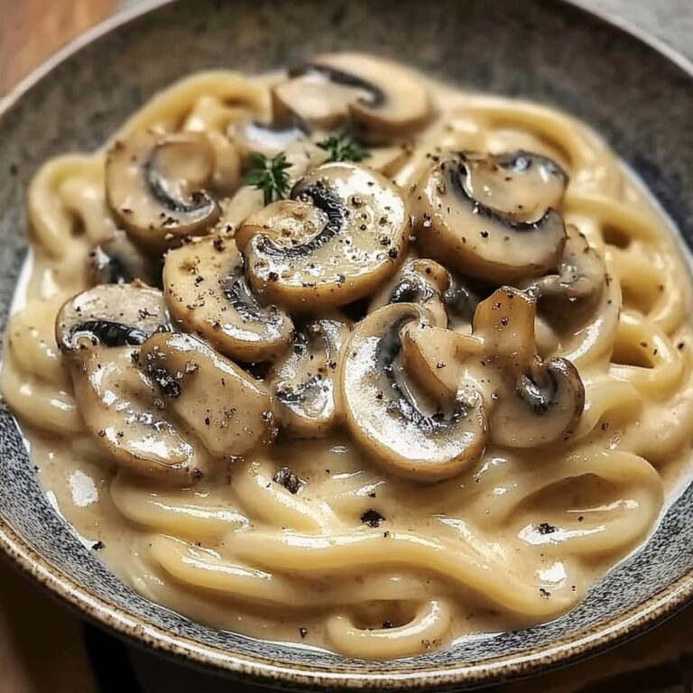 Velvety Mushroom Recipe