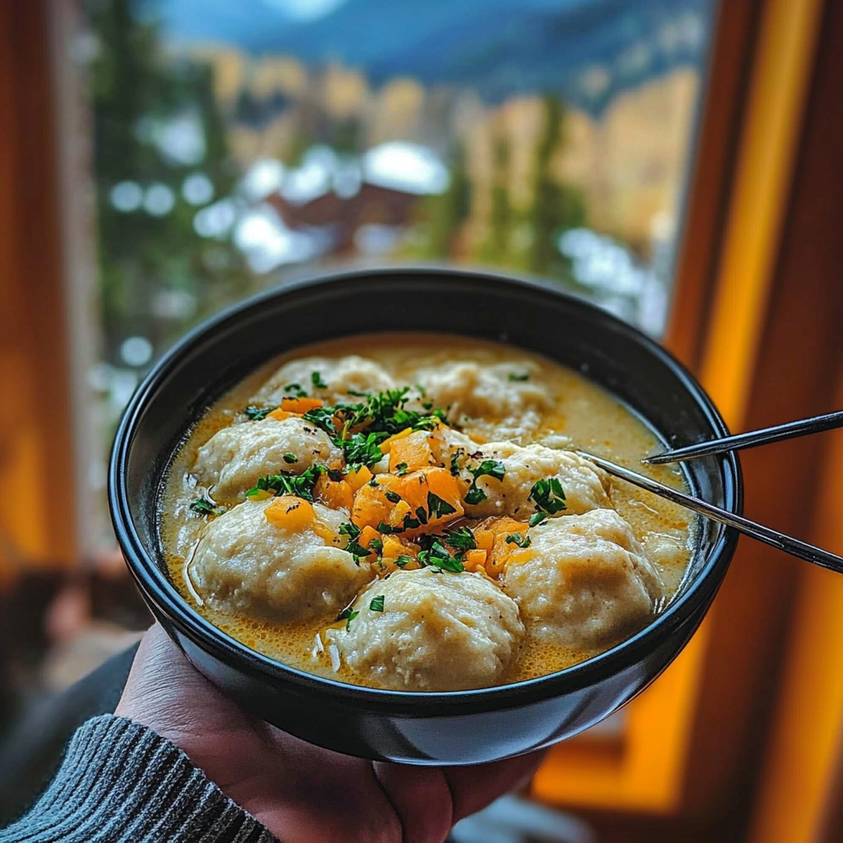 Hearty Chicken & Dumplings Soup Recipe