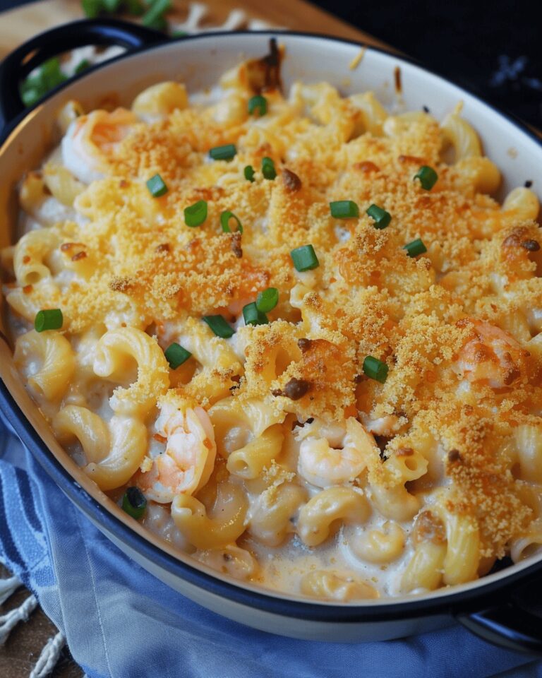 Creamy Lobster & Shrimp Pasta Bake Recipe