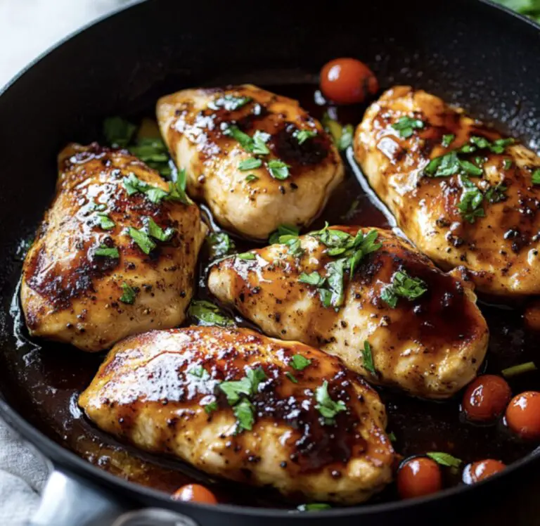 Savory Balsamic Chicken Recipe