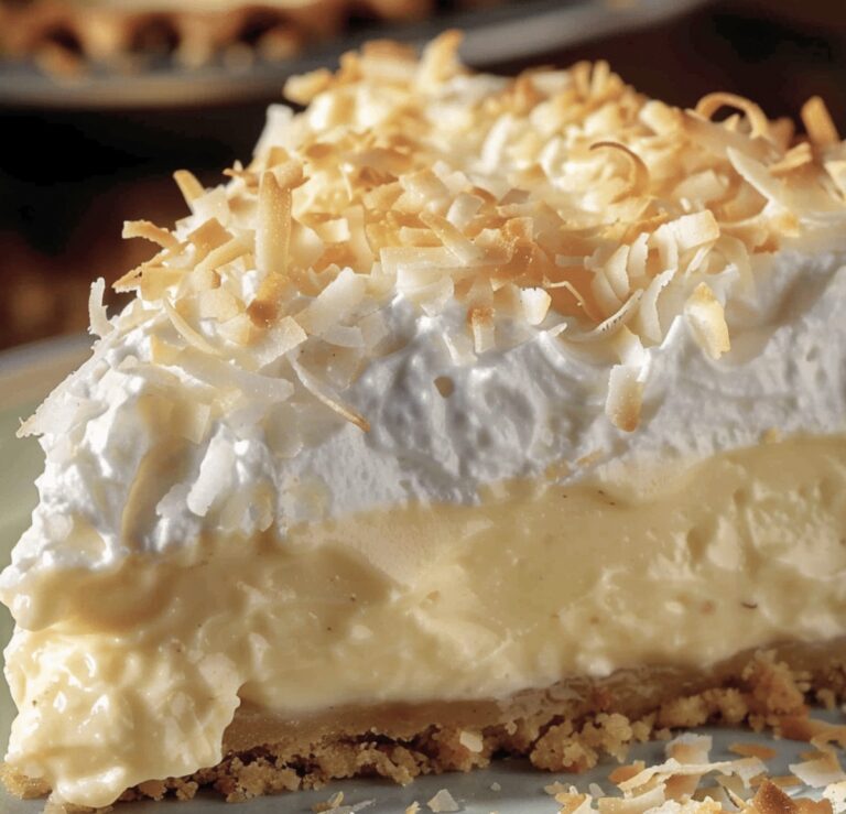 Silky Coconut Cream Pie Recipe