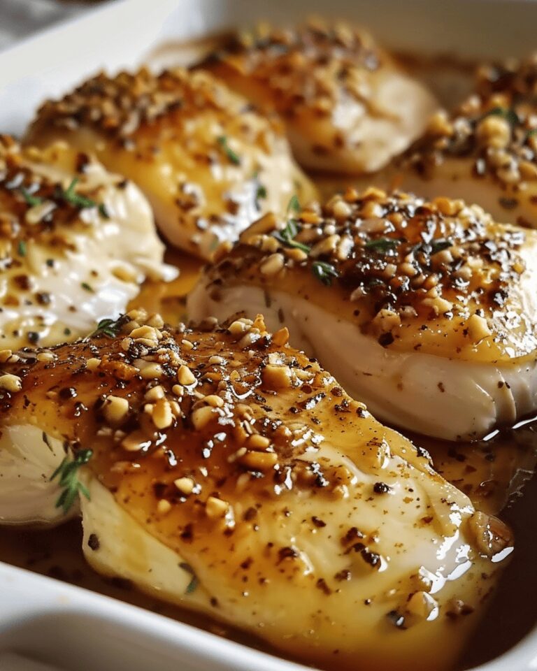 Sweet And Savory Garlic Chicken Bake Recipe