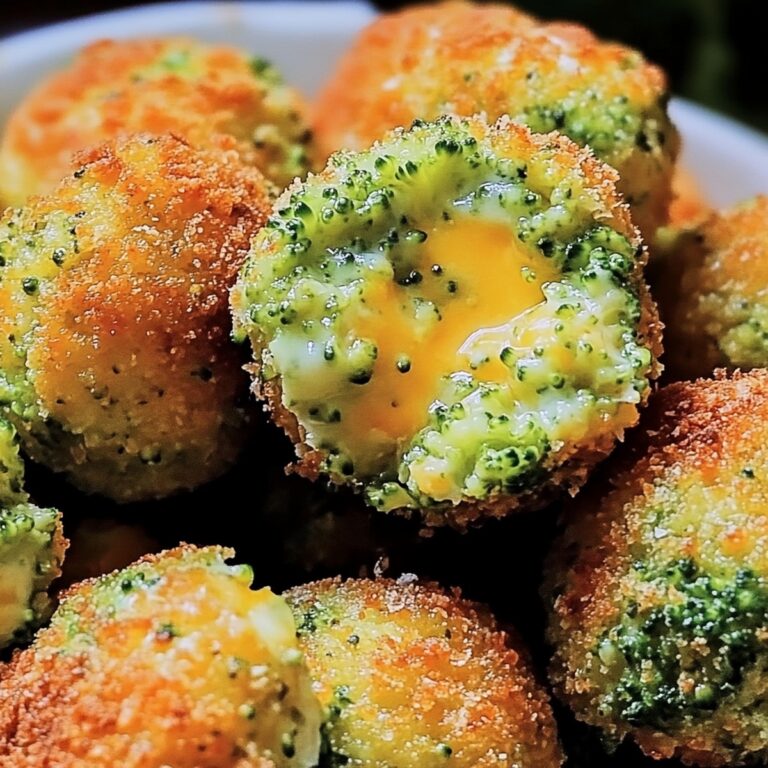 Crispy Broccoli Cheese Balls Recipe