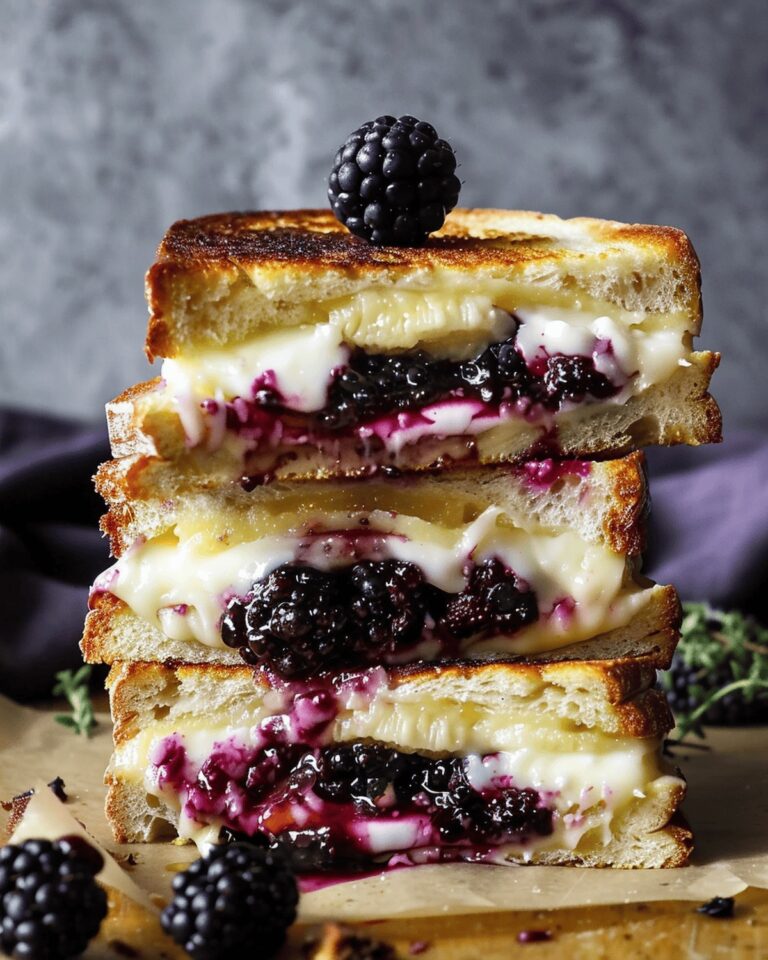 Blackberry Balsamic and Brie Grilled Cheese Recipe