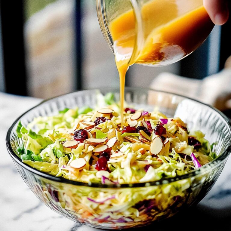 Festive Cranberry Almond Thanksgiving Slaw Recipe