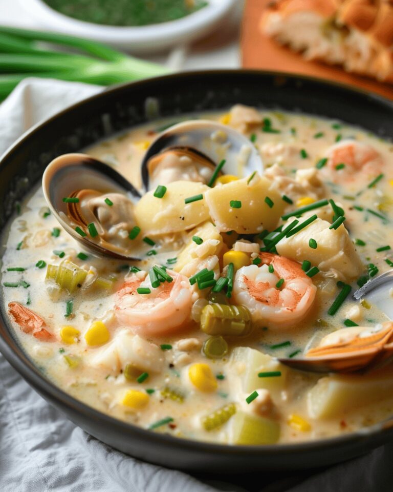 Seafood Delight Chowder Recipe