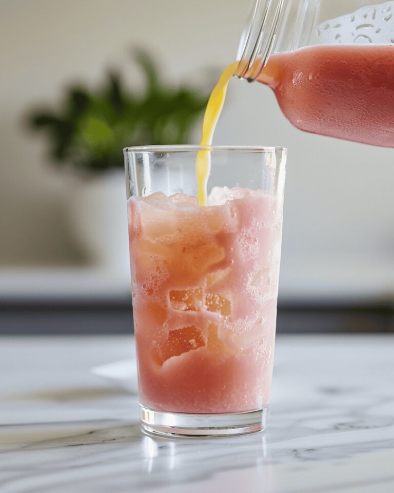 Iced Guava Passionfruit Drink Recipe