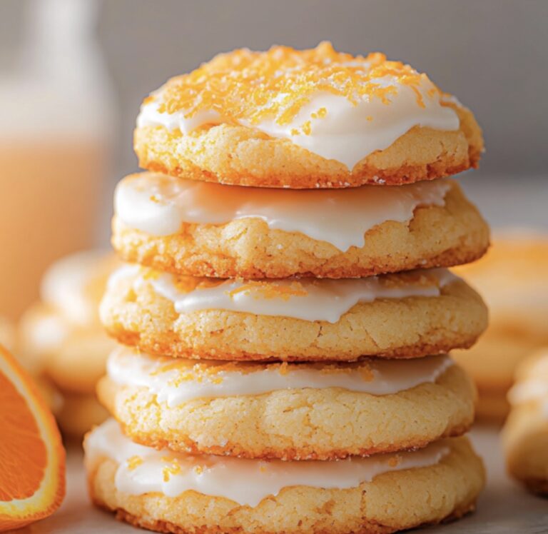Zesty Creamsicle Orange Cookies Recipe
