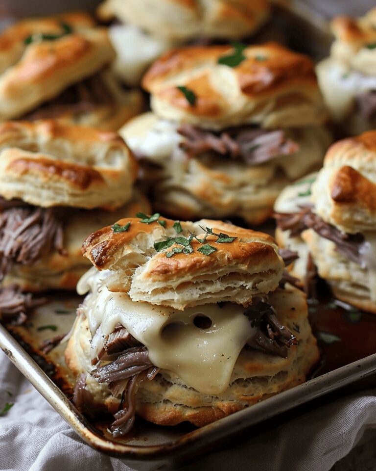 French Dip Biscuits Recipe
