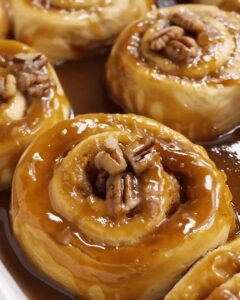 Caramel Pecan Delight Rolls Recipe